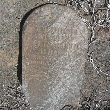 ALBERTS Catharina Susanna Elisabeth 1882-1885