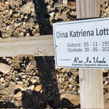LOTTERING Dina Katriena 1954-2021