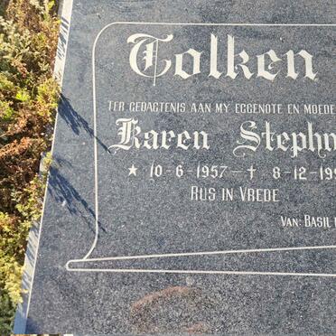 TOLKEN Karen Stephné 1957-1991