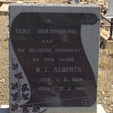ALBERTS B.L. 1888-1960