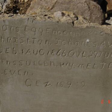 AVENANT Christiaan Johannes 1866-1938