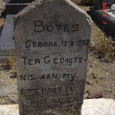 BOTES C.J.F. 1882-1958