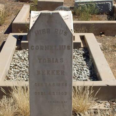 BEKKER Cornelius Tobias 1855-1903