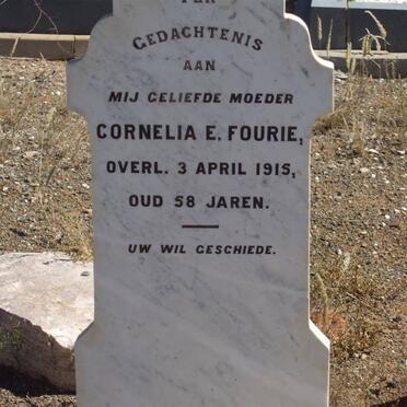 FOURIE Cornelia E. -1915