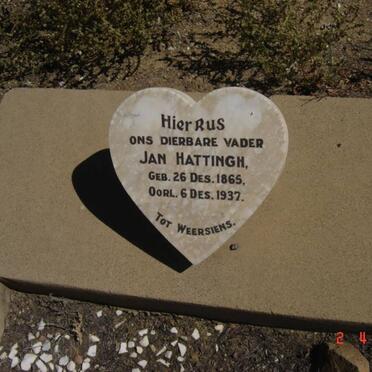 HATTINGH Jan 1865-1937