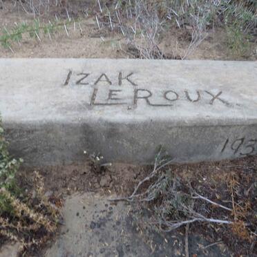 ROUX Izak, le