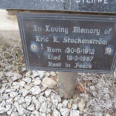 STOCKENSTROM Eric E. 1912-1987
