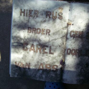 ASS Carel, van