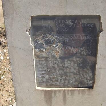 GERGER  Edwina Johanna 1931-1934