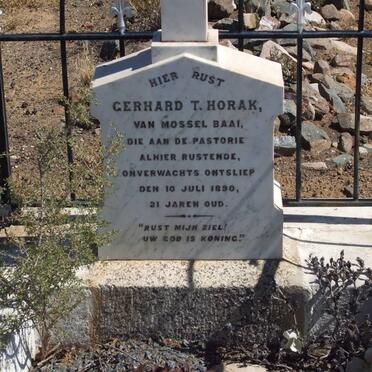 HORAK Gerhard T. -1890
