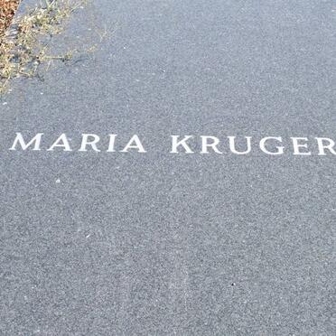 KRUGER Maria