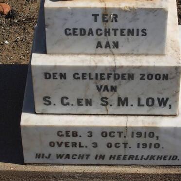 LOW Baby boy 1910-1910