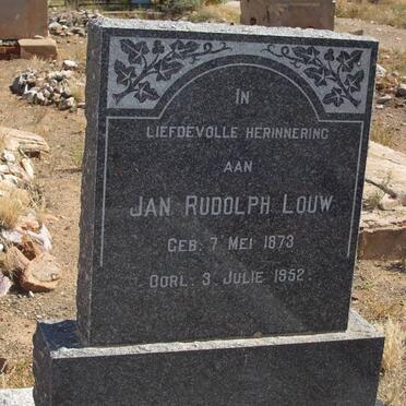 LOUW Jan Rudolph 1873-1952