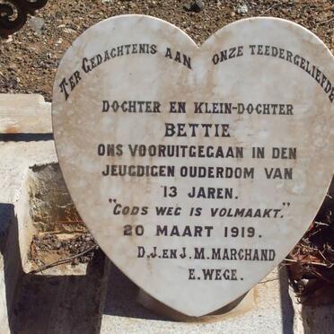 MARCHAND Bettie -1919