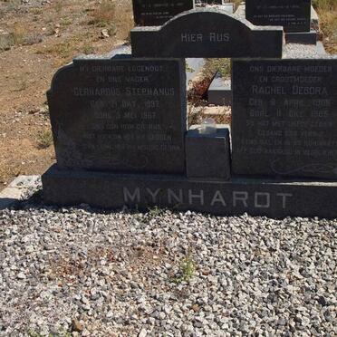 MYNHARDT Gerhardus Stephanus 1897-1967 &amp; Rachel Debora 1906-1985