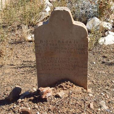 MARAIS M.J.C. 1859-1922