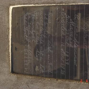 MARAIS Andres Stevanus 1879-1928