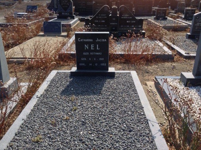 NEL Catharina Jacoba nee BOTHMA 1910-1993