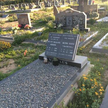 NIEHAUS Willem Nicolaas Hendrik 1930-2006 &amp; Gezina Maria BOTMA 1931-2008