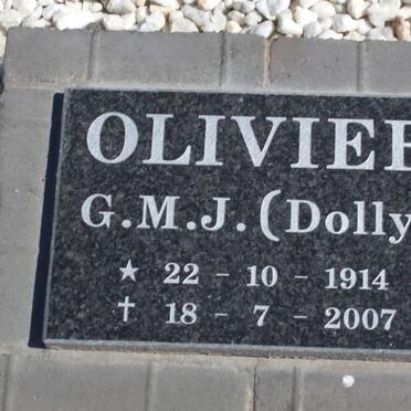 OLIVIER Hendrik 1914-1988 :: OLIVIER G.M.J. 1914-2007