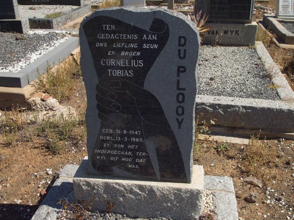 PLOOY Cornelius Tobias, du 1947-1965