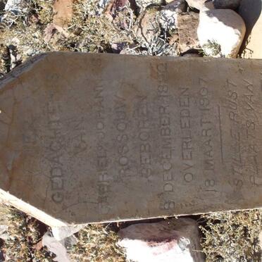 ROSSOUW Gabriel Johannes 1822-1907