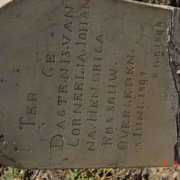 ROSSOUW Corneelia Johanna Hendrica -1891