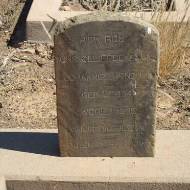 ROSSOUW Johannes Hendrik 1914-1915