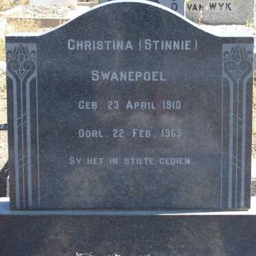 SWANEPOEL Christina 1910-1965