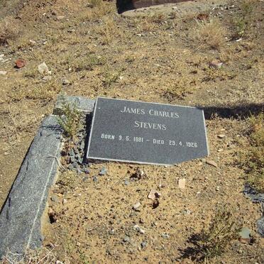 STEVENS James Charles 1881-1926