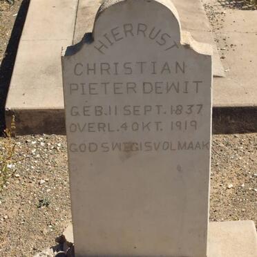 WIT Christian Pieter, de 1837-1919