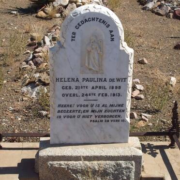 WIT Helena Paulina, de 1895-1913