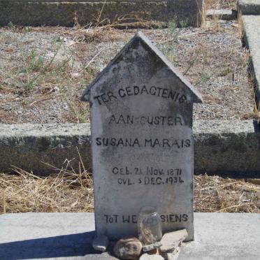 MARAIS Susana 1871-1934