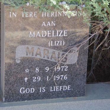 MARAIS Madelize 1972-1976