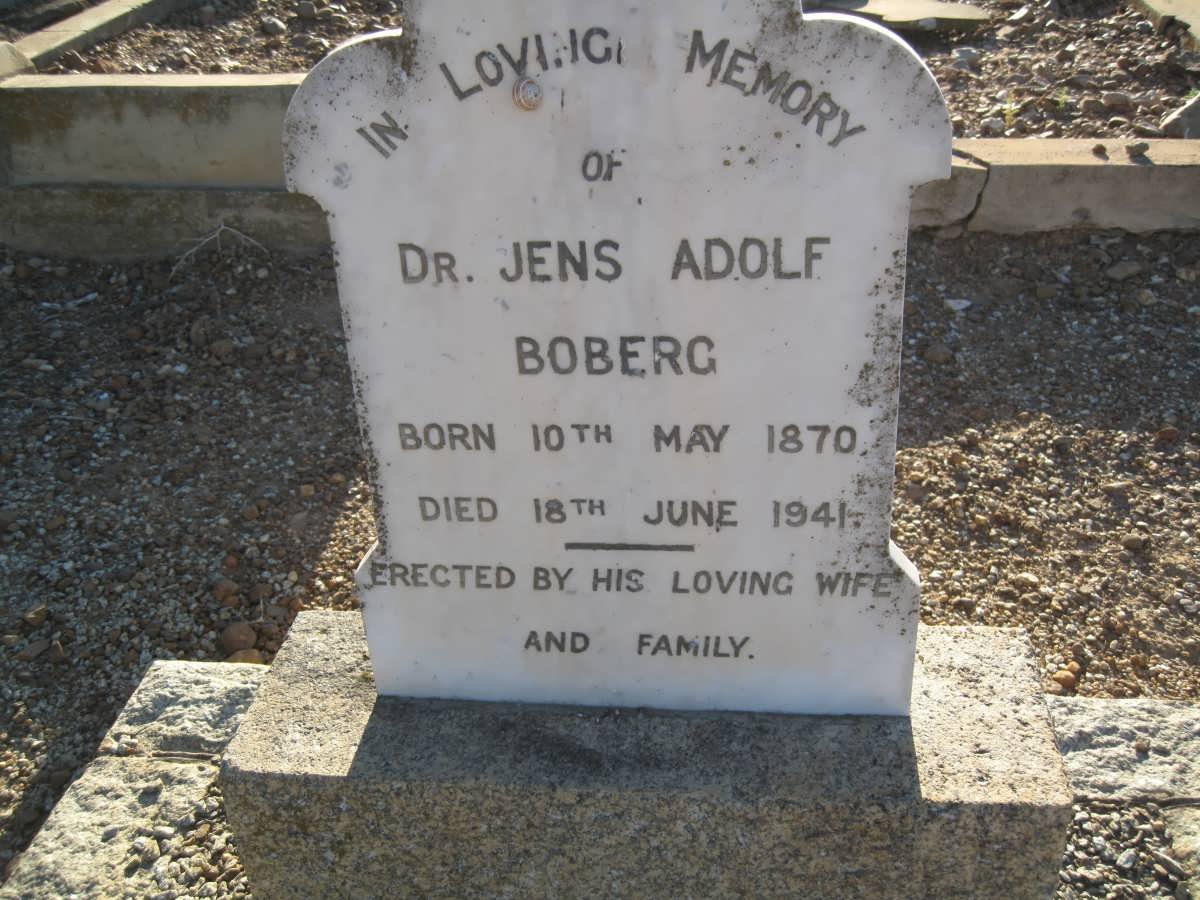 BOBERG Jens Adolf 1870-1941