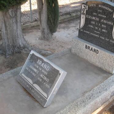 BRAND Johannes Jacobus 1902-1990 :: BRAND Elizabeth Johanna 1875-1960