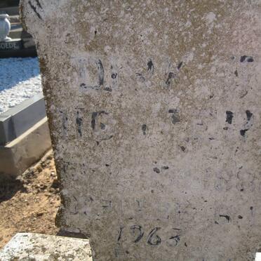 MOSTERT Dirk 1882-1963