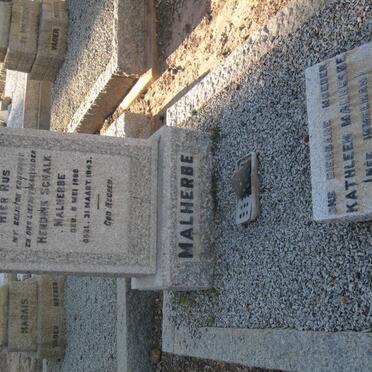 MALHERBE Hendrik Schalk 1888-1943 &amp; Kathleen IMMELMAN 1896-1979