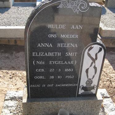 SMIT Anna Helena Elizabeth nee EYGELAAR 1883-1962