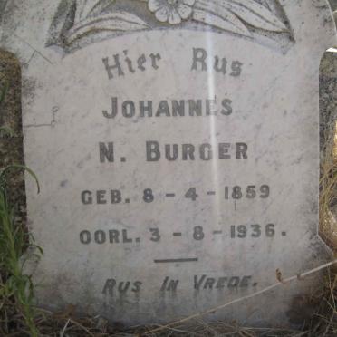 BURGER Johannes N. 1859-1936