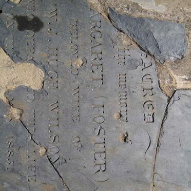 WILSON Margaret nee FOSTER -1885