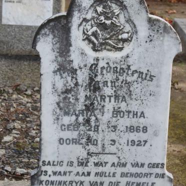 BOTHA Martha Maria 1868-1927