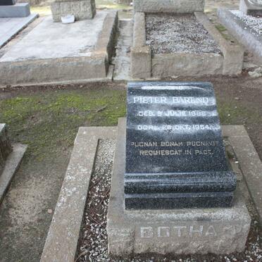 BOTHA Pieter Barend 1886-1954