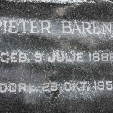 BOTHA Pieter Barend 1886-1954