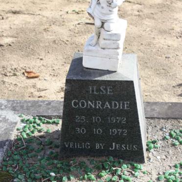 CONRADIE Ilse 1972-1972