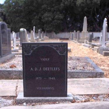 DEETLEFS A.D.J. 1873-1948