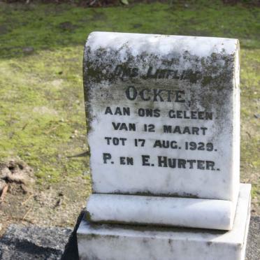 HURTER Ockie 1929-1929