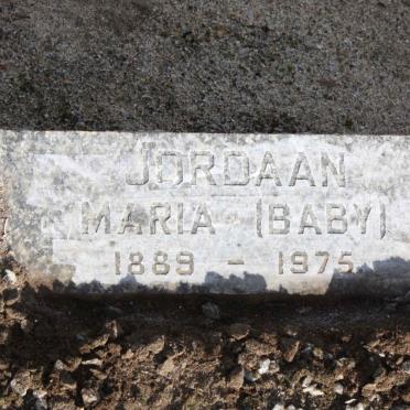 JORDAAN Maria 1889-1975