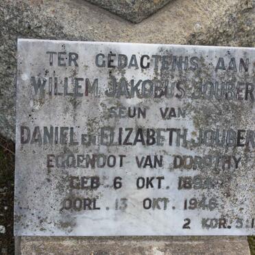 JOUBERT Willem Jakobus 1894-1946