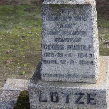 LOTZE Georg Rudolf 1943-1944